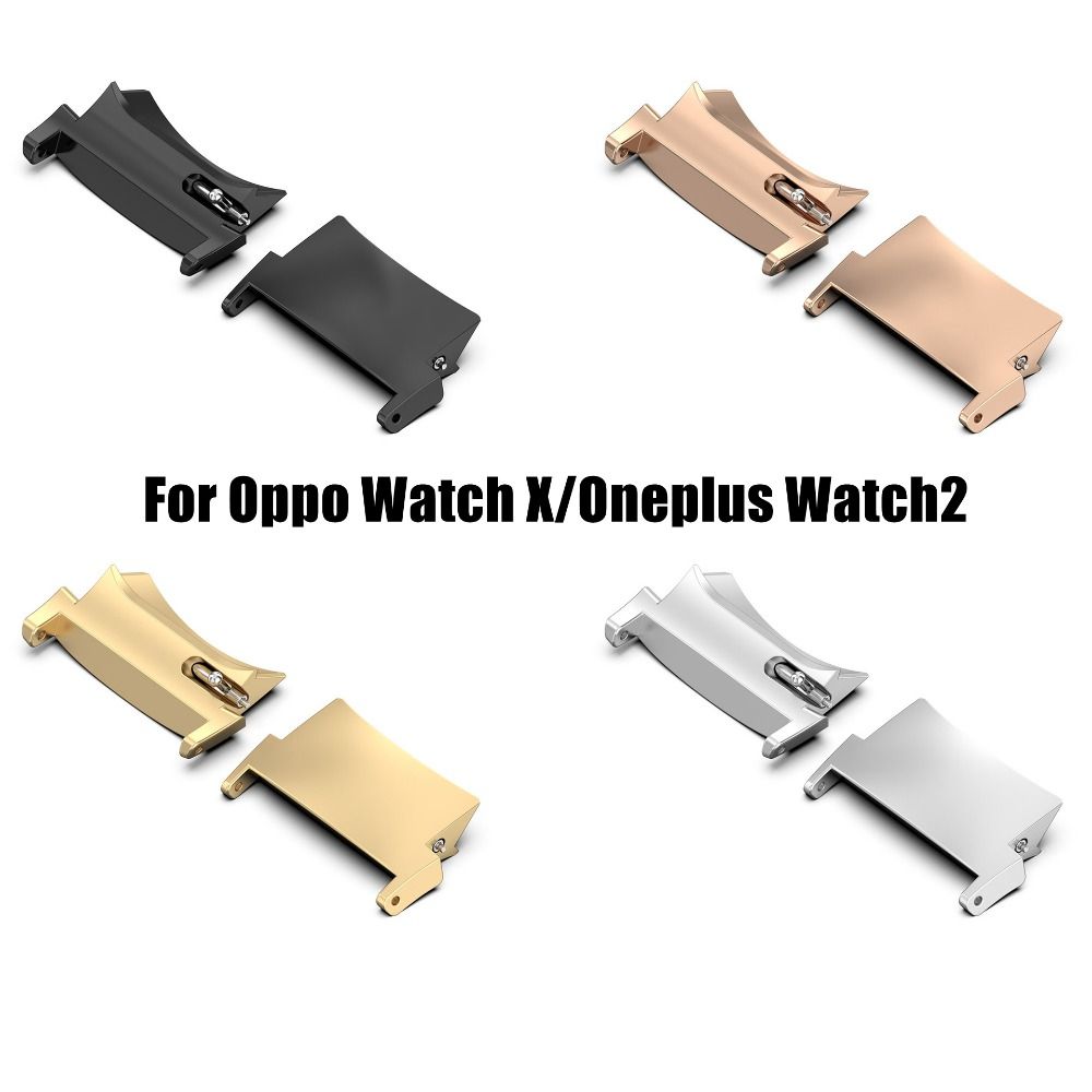 Smartwatch X - 新品2個メタルストラップアダプター時計バンド22mmリストバンドアダプターoppo時計x/oneplus時計用スマート時計リストバンドアクセサリー