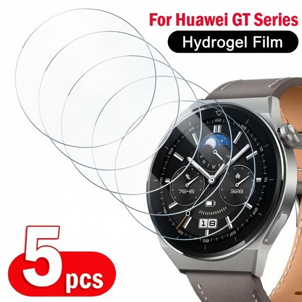 Titan Smartwatch Accessories - 1-5 個のヒドロゲルフィルム Huawei 社腕時計 GT3 プロランナー