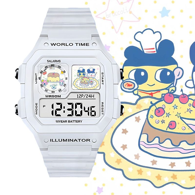 Accessories With Watch - たまごっちスマート電子時計ビッグマウスジマミ学生用電子時計クリスマスや誕生日プレゼント