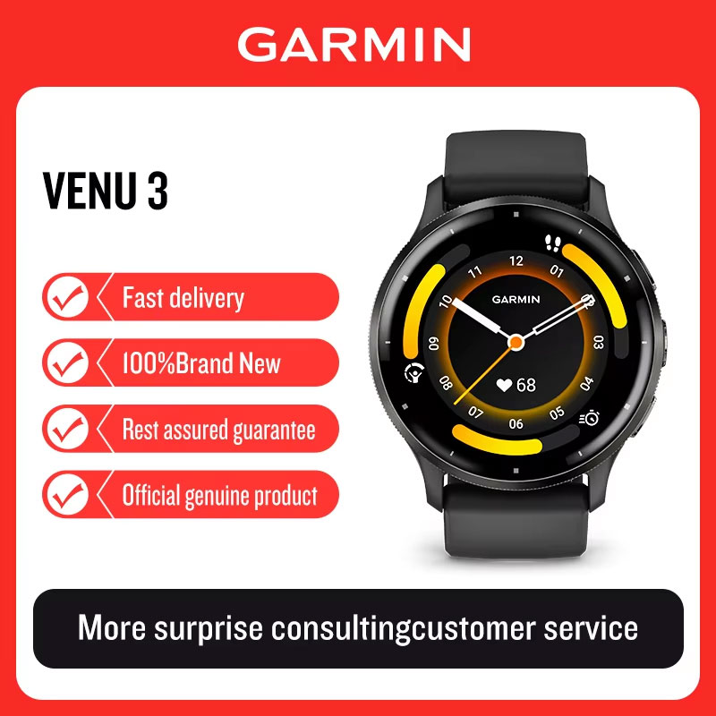 Smartwatch X - Garmin venu3s/3 ランニング フィットネス ランニング、HRV、水泳、スマートウォッチ用のプロスポーツウォッチ