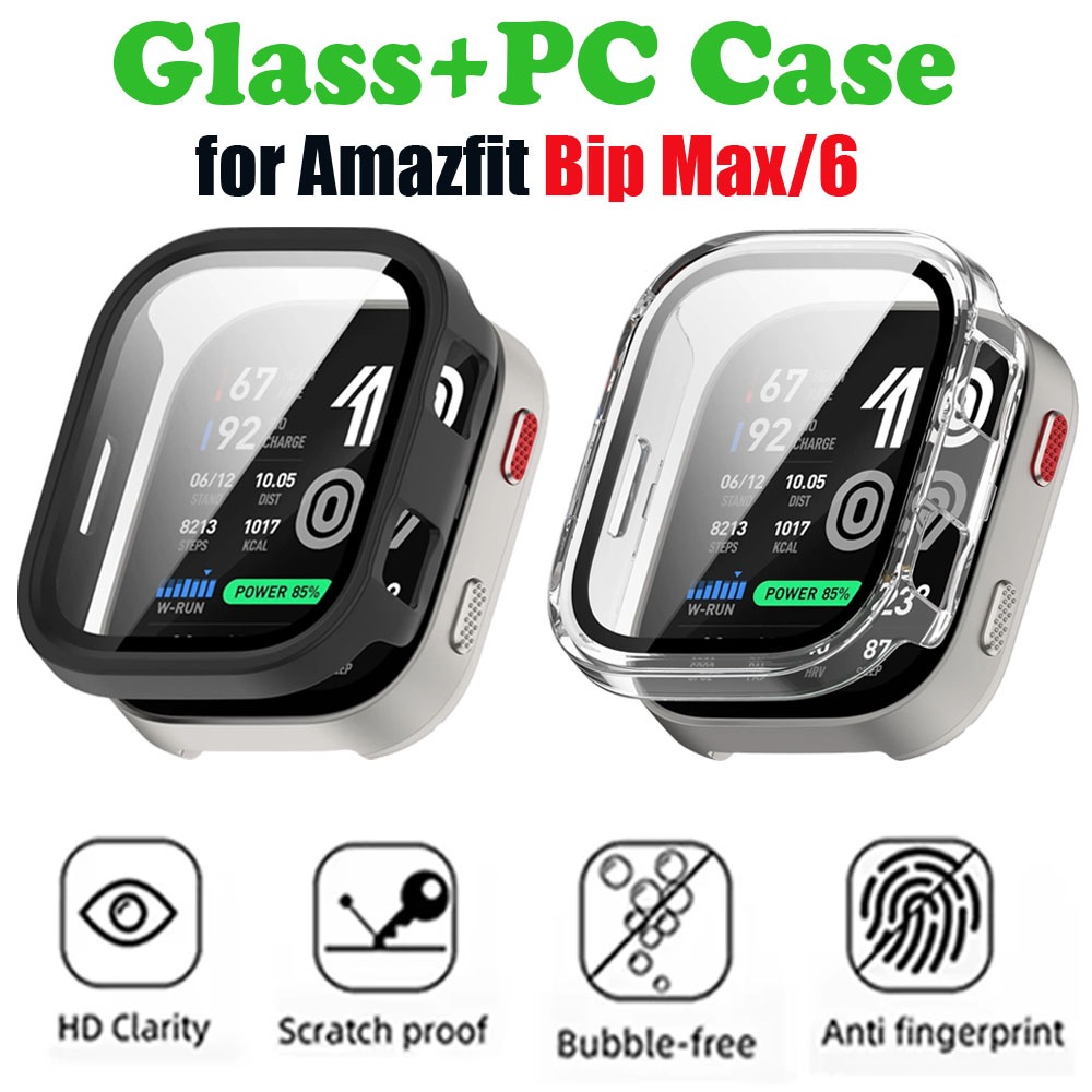 Amazfit Smartwatch Accessories - ガラス + ケース Amazfit Bip Max