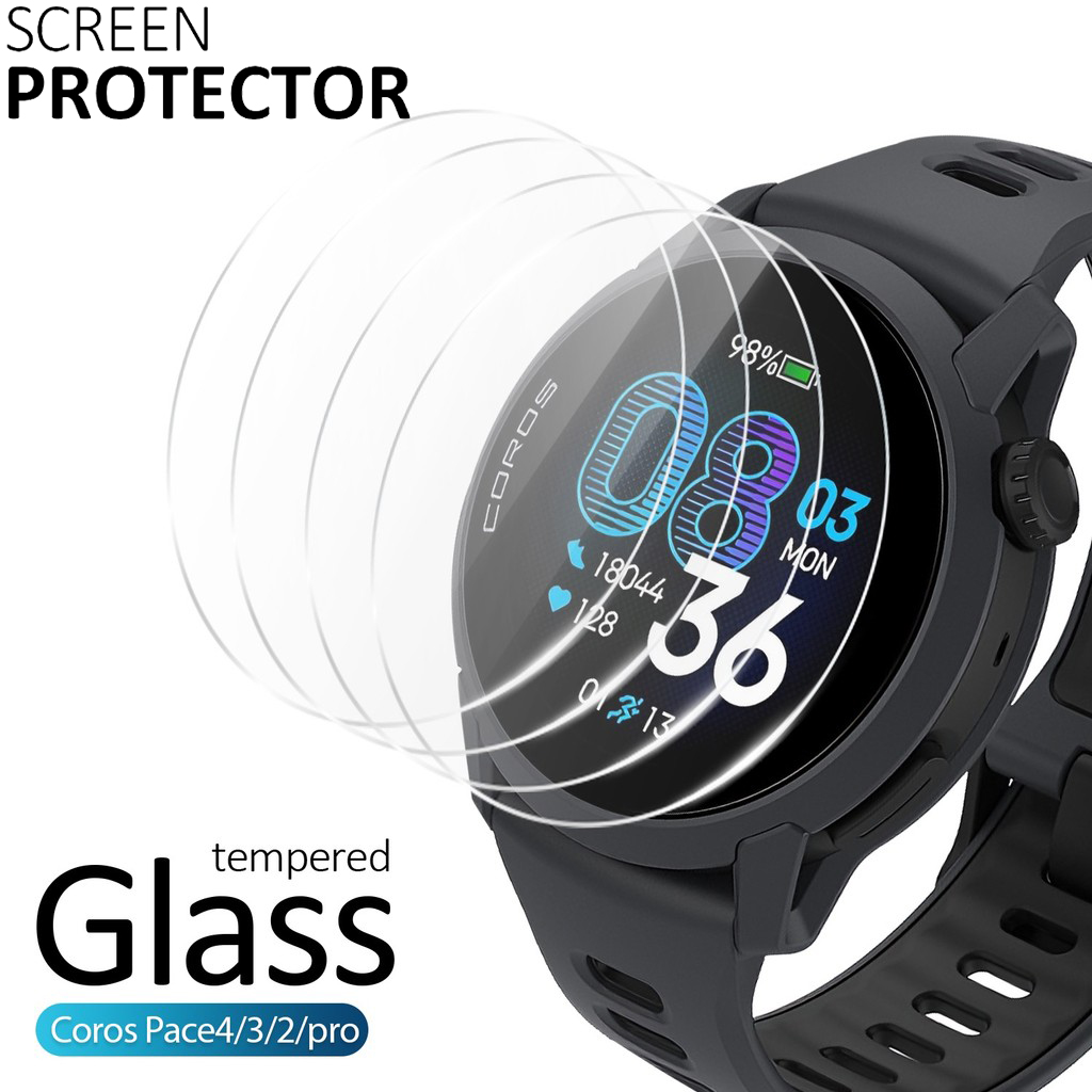 Watch Face Protector - 2 個の時計プロテクター Coros Apex 4 2