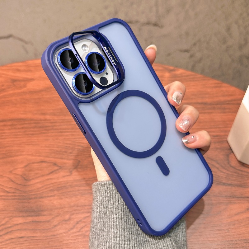 Magnetic Charging Stand - アップグレードされた内蔵レンズスタンド付きMagSafe対応iPhone 18 Pro Max 17 16