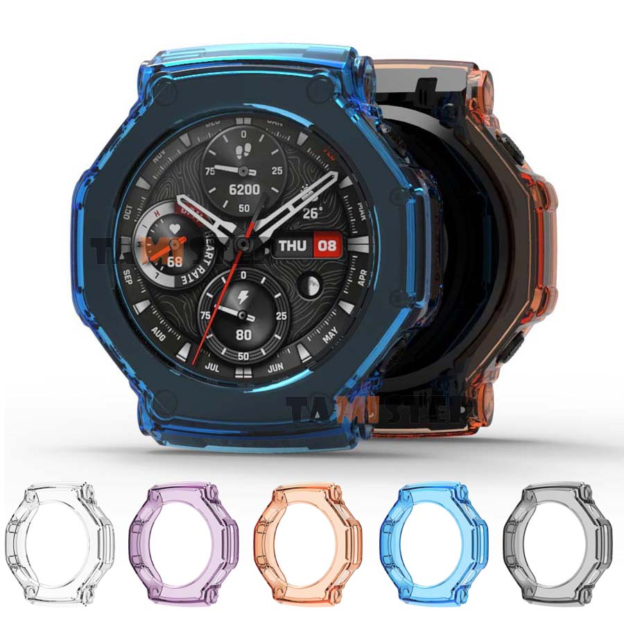 Amazfit t-rex 3用のtpu保護ケース,スマート - Amazfit Smartwatch Accessories のレビューと価格
