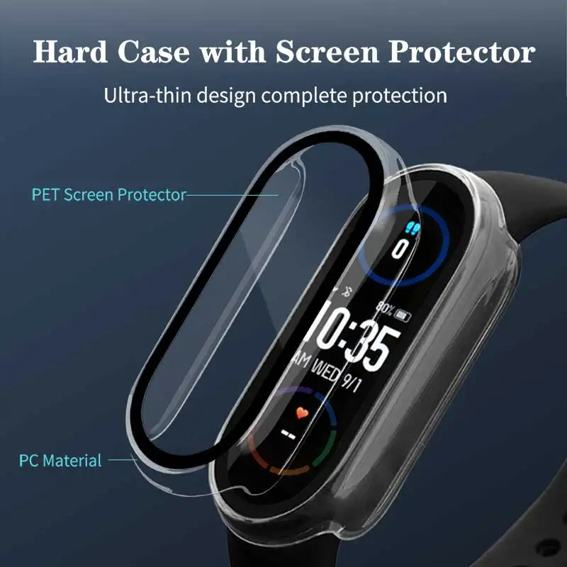 Xiaomi Mi Band 10/9/8用 強化ガラス+P - Garmin Smartwatch Accessories のレビューと価格
