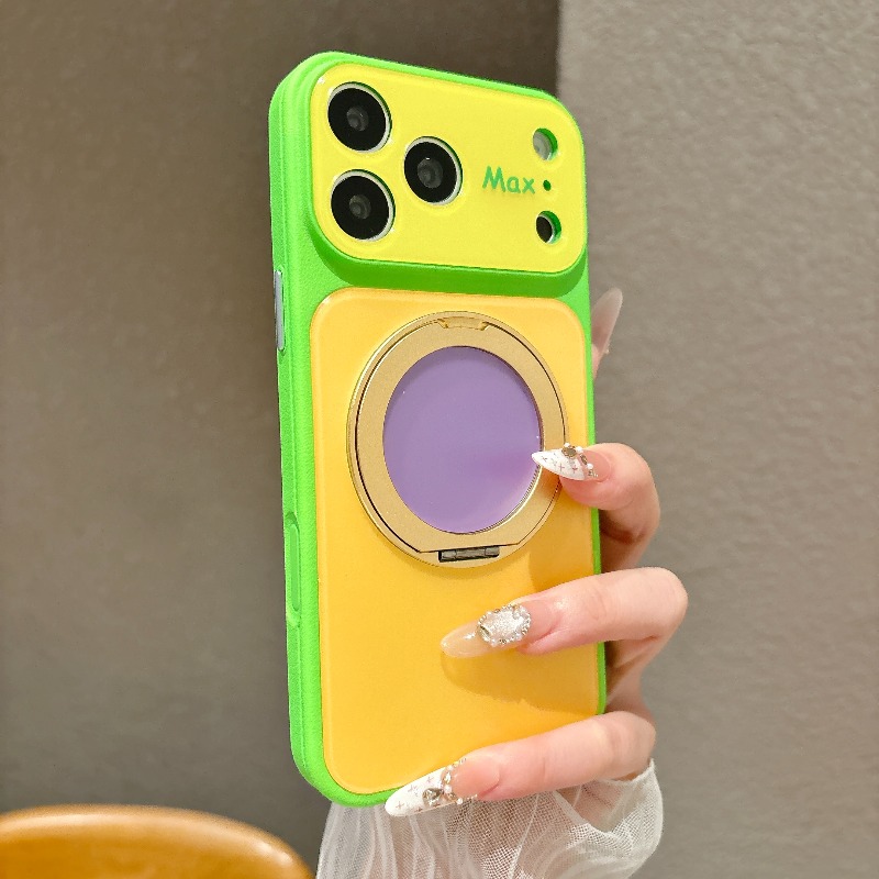 高級カメラ保護リング付きマグネットスタンドホルダーケース i - Magnetic Charging Stand のレビューと価格