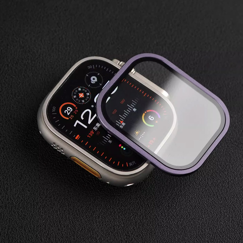 Apple Watch Ultra 用強化ガラス 49mm  - Watch Face Protector のレビューと価格
