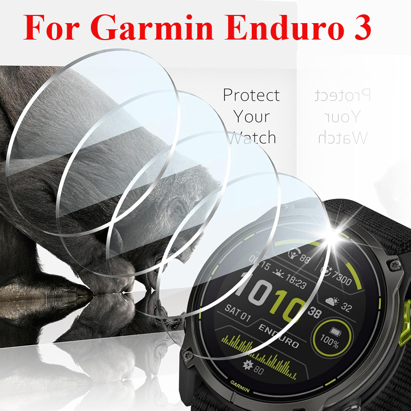 強化ガラスフィルムガーミンエンデューロ 3 スマートウォッチ - Watch Face Protector のレビューと価格