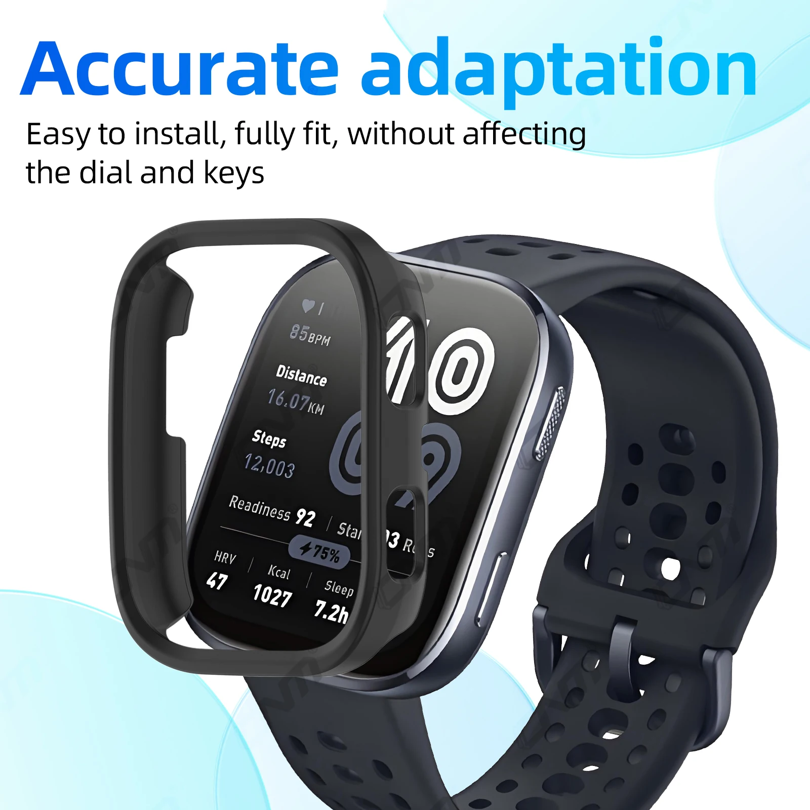 Amazfit BIP 6 用 PC ハードケース、Amaz - Amazfit Smartwatch Accessories のレビューと価格