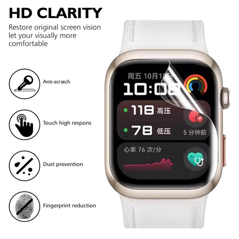 Huawei Watch用TPUヒドロゲルフィルム,透明なソ - Huawei Smartwatch Accessories のレビューと価格