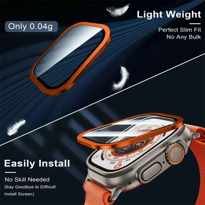2 個の強化ガラス Apple Watch ウルトラ 49  - Smartwatch Straps & Accessories のレビューと価格