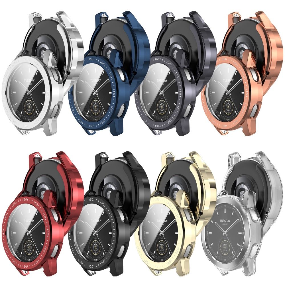 新しいフルカバー TPU ケースバンパースマートスクリーンプ - Xiaomi Smartwatch S3 Accessories のレビューと価格