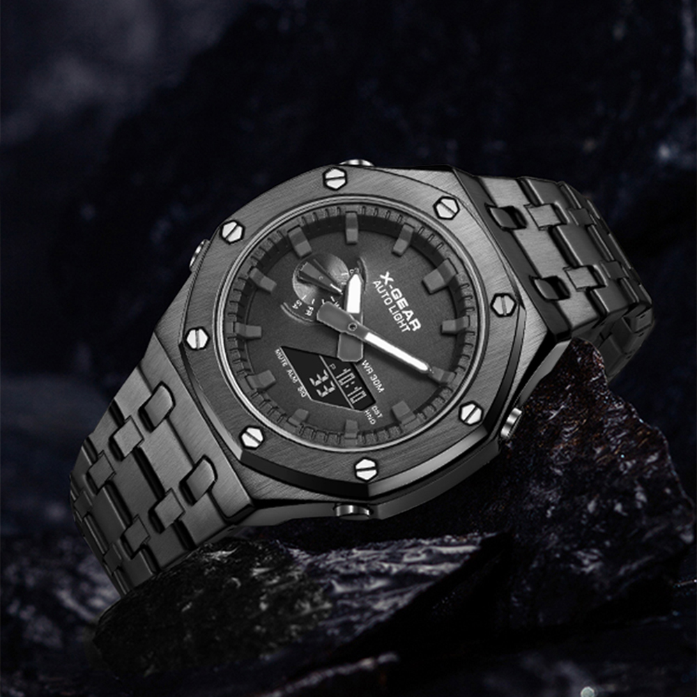 ファッションカジュアルビジネスクォーツウォッチ 防水腕時計  - Smartwatch X のレビューと価格