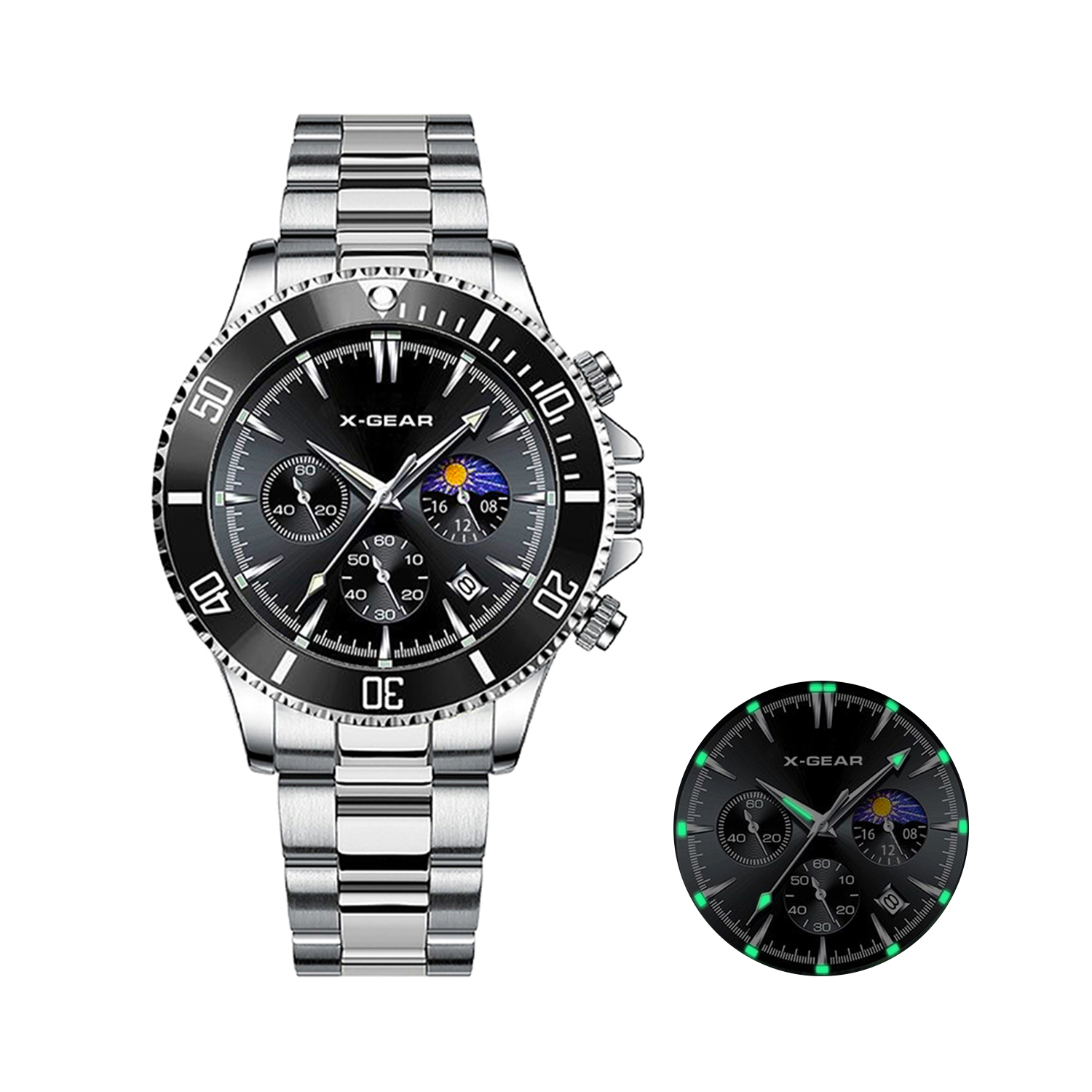 X-GEAR ファッションカレンダーメンズクォーツ時計高級ブ - Smartwatch X のレビューと価格