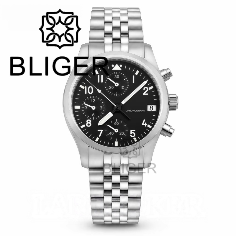 BLIGER フルブラック ブラッシュド 38 ミリメートル - Accessories With Watch のレビューと価格