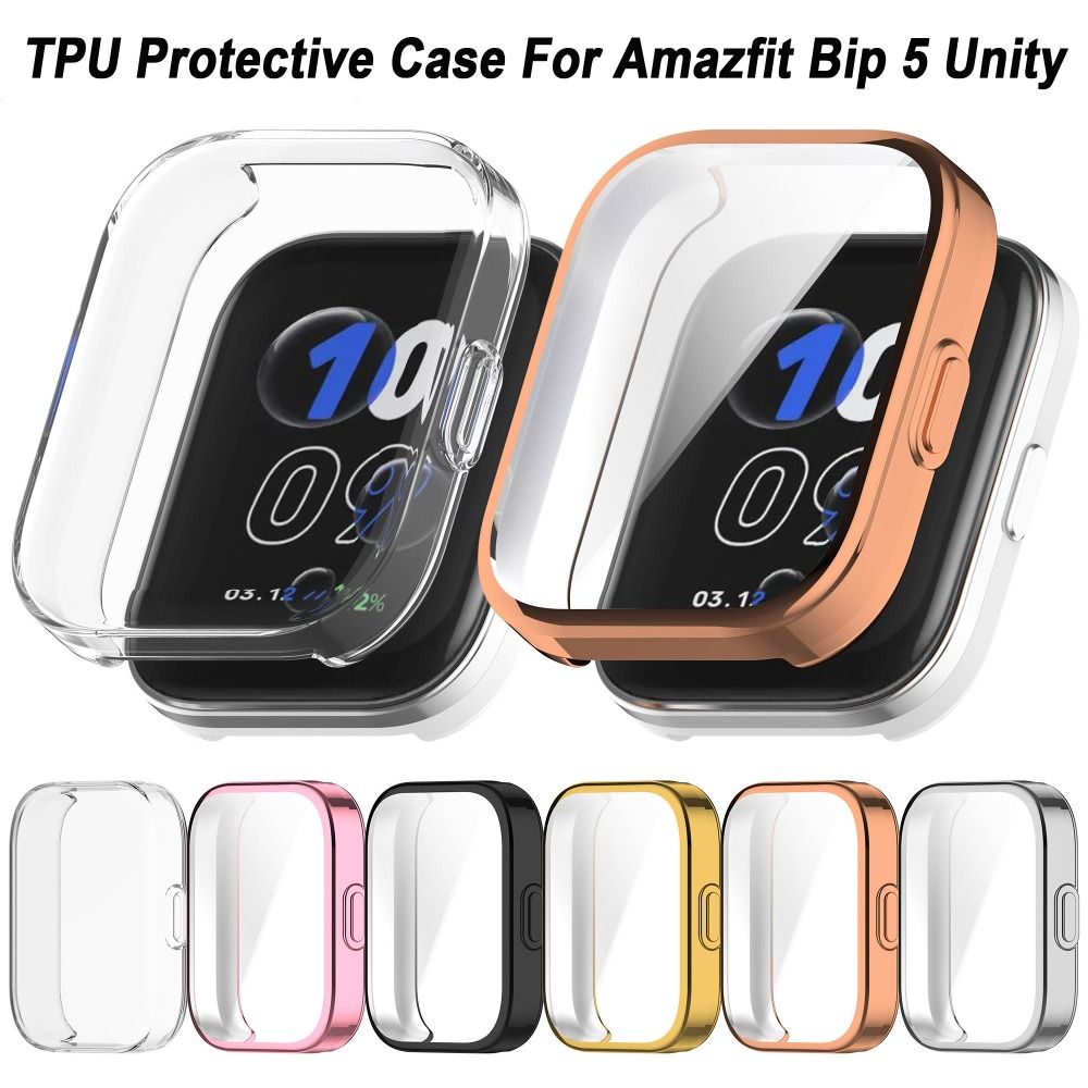 フルカバー TPU ケース 傷防止スクリーンプロテクター バ - Amazfit Smartwatch Accessories のレビューと価格