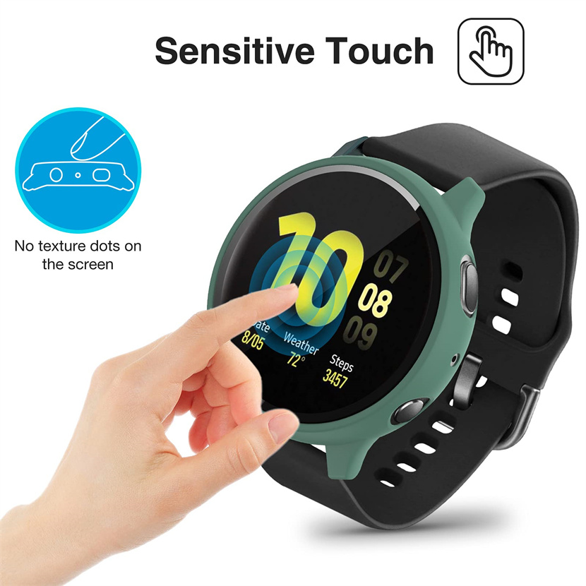 サムスンギャラクシーウォッチ用強化ガラススクリーンケース,サ - Garmin Smartwatch Accessories のレビューと価格