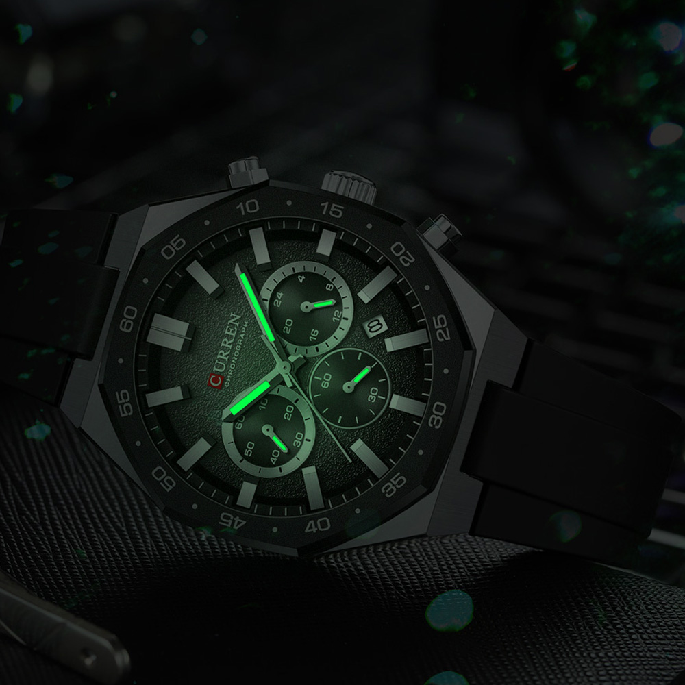 CURREN ファッションカジュアルメンズスポーツウォッチク - Accessories With Watch のレビューと価格