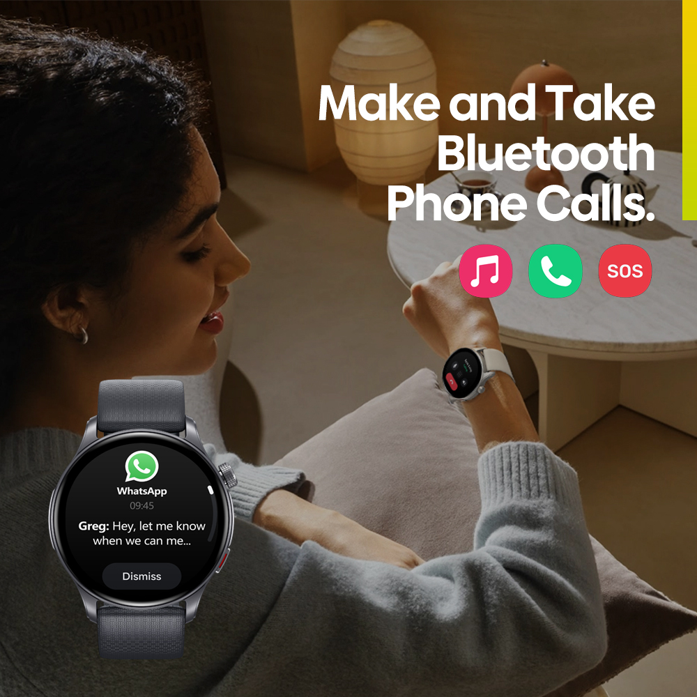 Zeblaze-btalk 3スマートウォッチ,1.43イン - Smartwatch X のレビューと価格