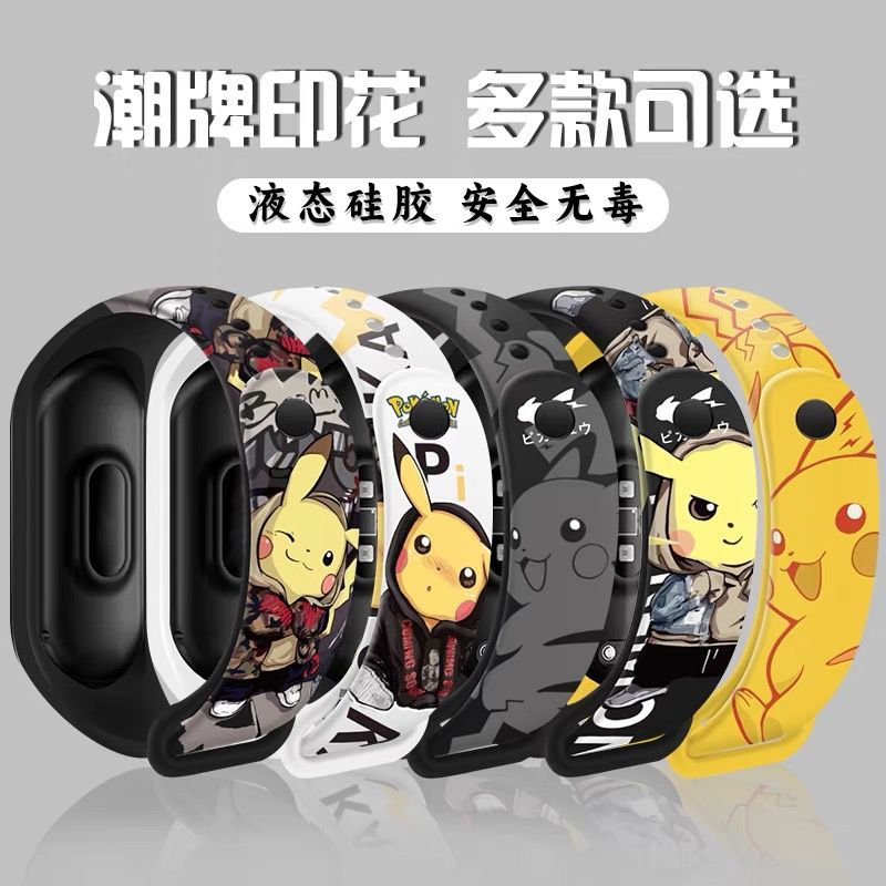 ポケモン漫画柄デジタル腕時計学生用発光防水スポーツウォッチ、 - Accessories With Watch のレビューと価格
