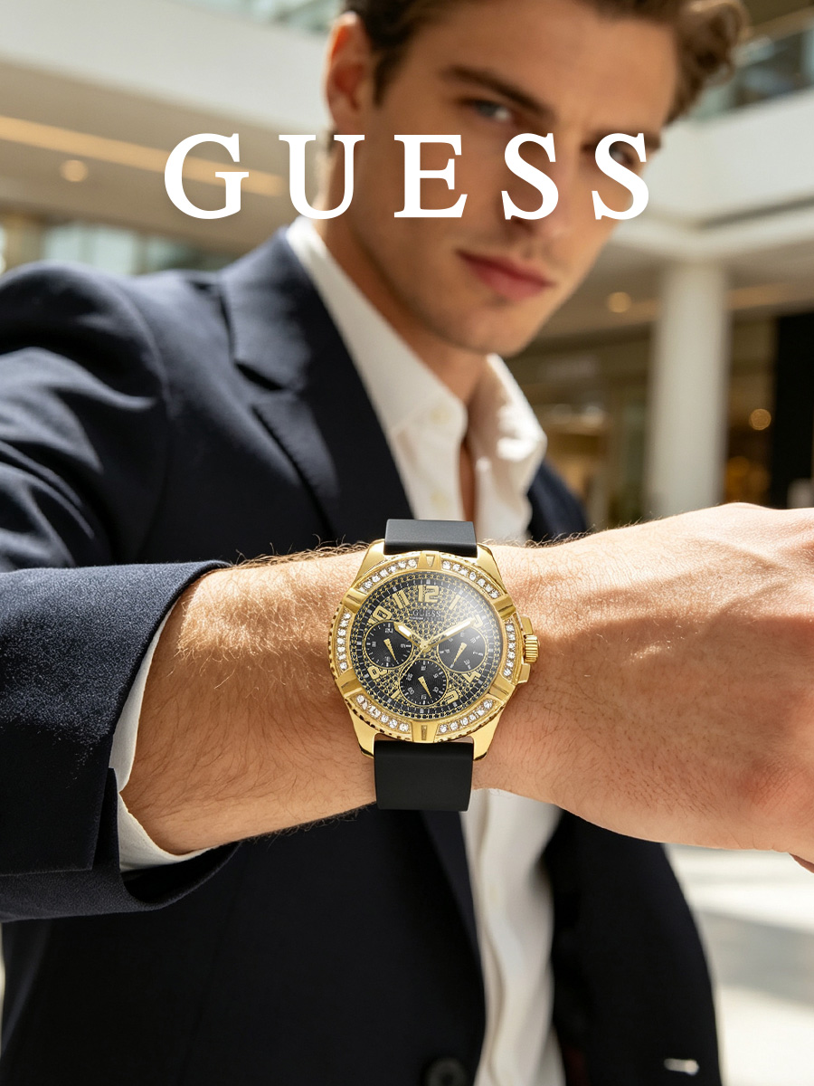 Guess メンズ ウォッチ ブラック シリコン ストラップ - Smartwatch Guess のレビューと価格