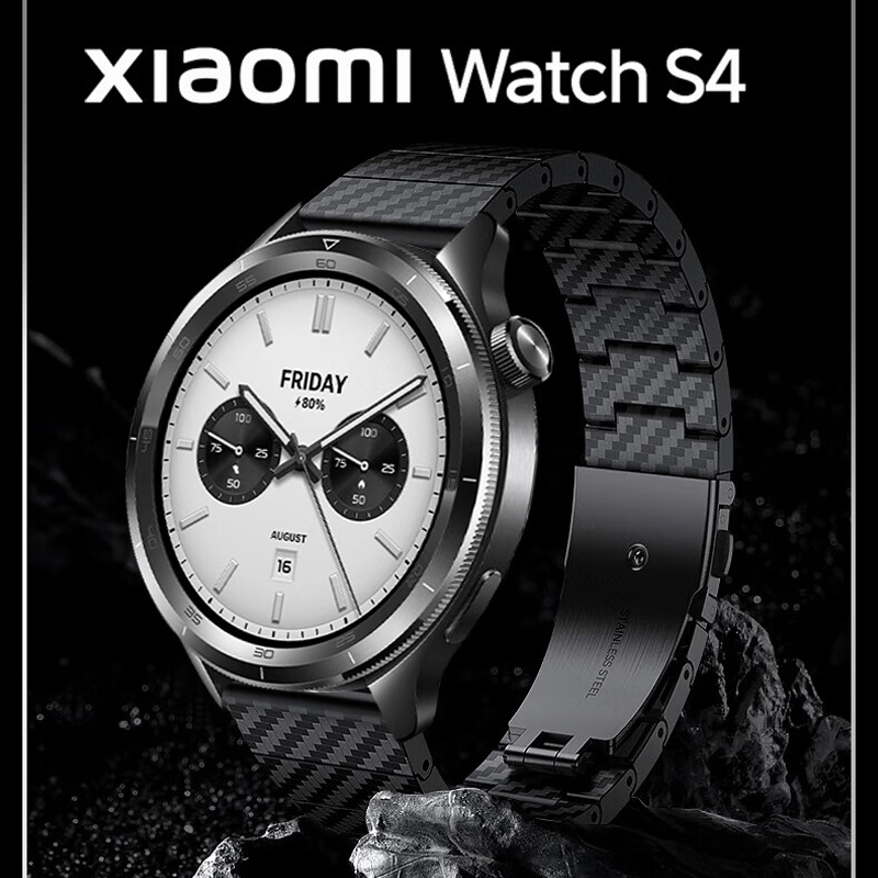 カーボンファイバーストラップシャオ mi mi 腕時計 S4 - Xiaomi Smartwatch S3 Accessories のレビューと価格