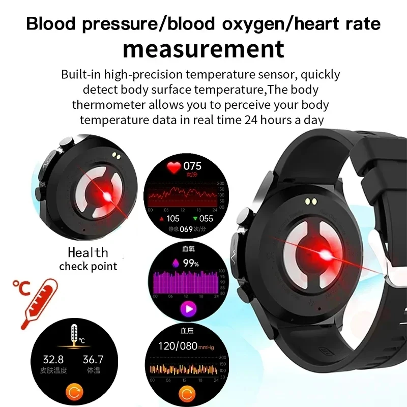 ECG GEJIAN 1.39 インチ HD スクリーンヘル - Smartwatch M Active のレビューと価格